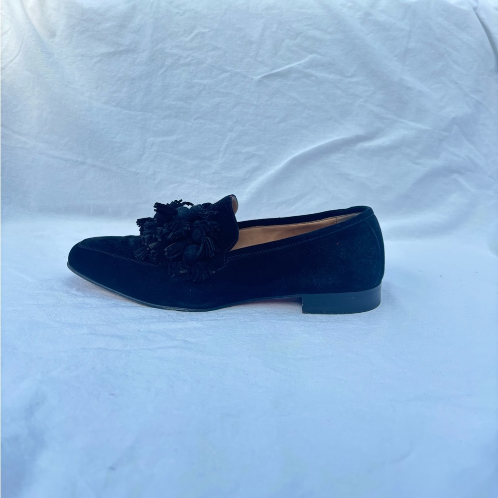 Christian Louboutin Suede Loafers black size 42.5